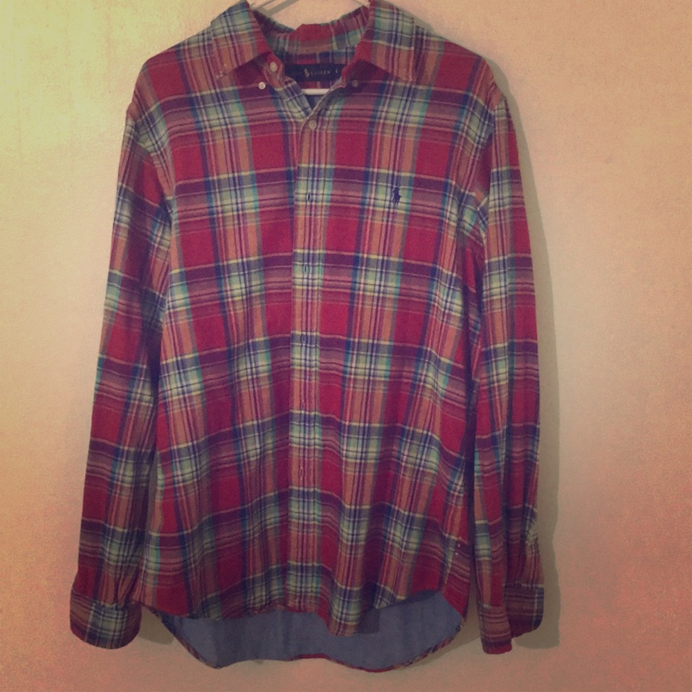 Men’s long sleeve dress Ralph Lauren shirt